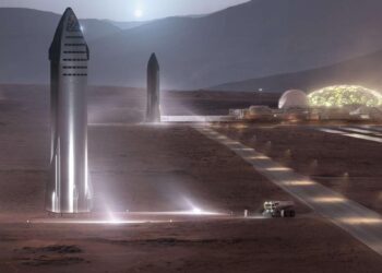 SpaceX details plan to build Mars Base Alpha with reusable Starship rockets
